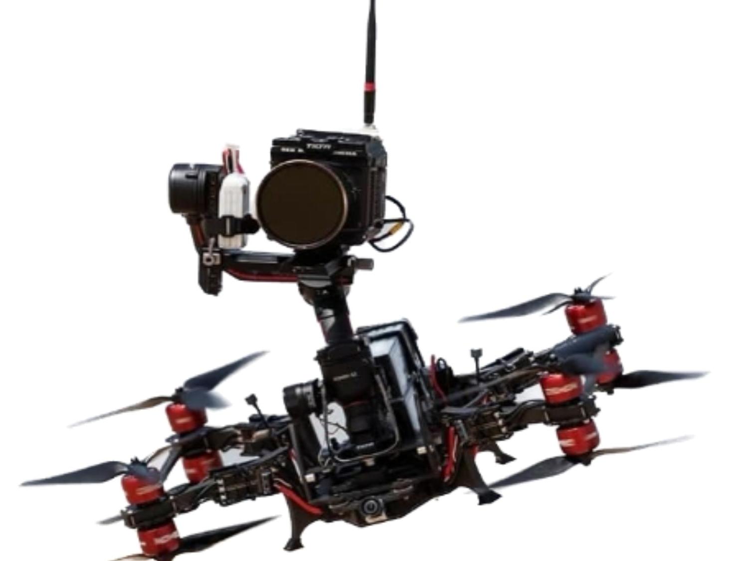 drone gimbelled